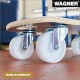 thumbnail of WAGNER Transporthilfe Multiplex MAXIGRIP ERGO 18 mm - 57,5 x 29 x 13,5 cm, Rollen Ø 100 mm, Tragkraft 400 kg - 20131101