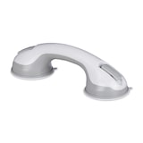 thumbnail of Relaxdays Sauggriff 2er Set, Haltegriff für Dusche & Badewanne, 70 kg, für Senioren, Wand, Vakuum Saugheber, weiß/grau