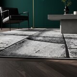 thumbnail of Teppich Schlafzimmer Steine Elegant Waschbar Strapazierfähig Wohnzimmer Esszimmer Pflegeleicht Schwarz 200x290 cm – DRAU von Kadima Design