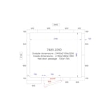 thumbnail of Tiefkühlzelle - 7,9 m³- 2,4 x 2,1 - Höhe 2,2 m - PREMIUM