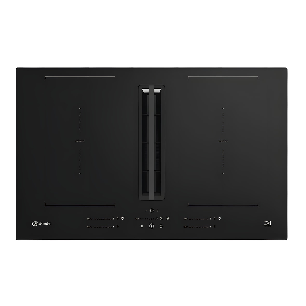 BAUKNECHT Kochfeld mit Dunstabzug - BVH80FFB01-Kochen mit integriertem Dunstabzug 80cm