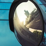 thumbnail of Relaxdays Verkehrsspiegel 60 cm, professionell, wetterfest, unzerbrechlich, innen & außen, inklusive Halterung, schwarz