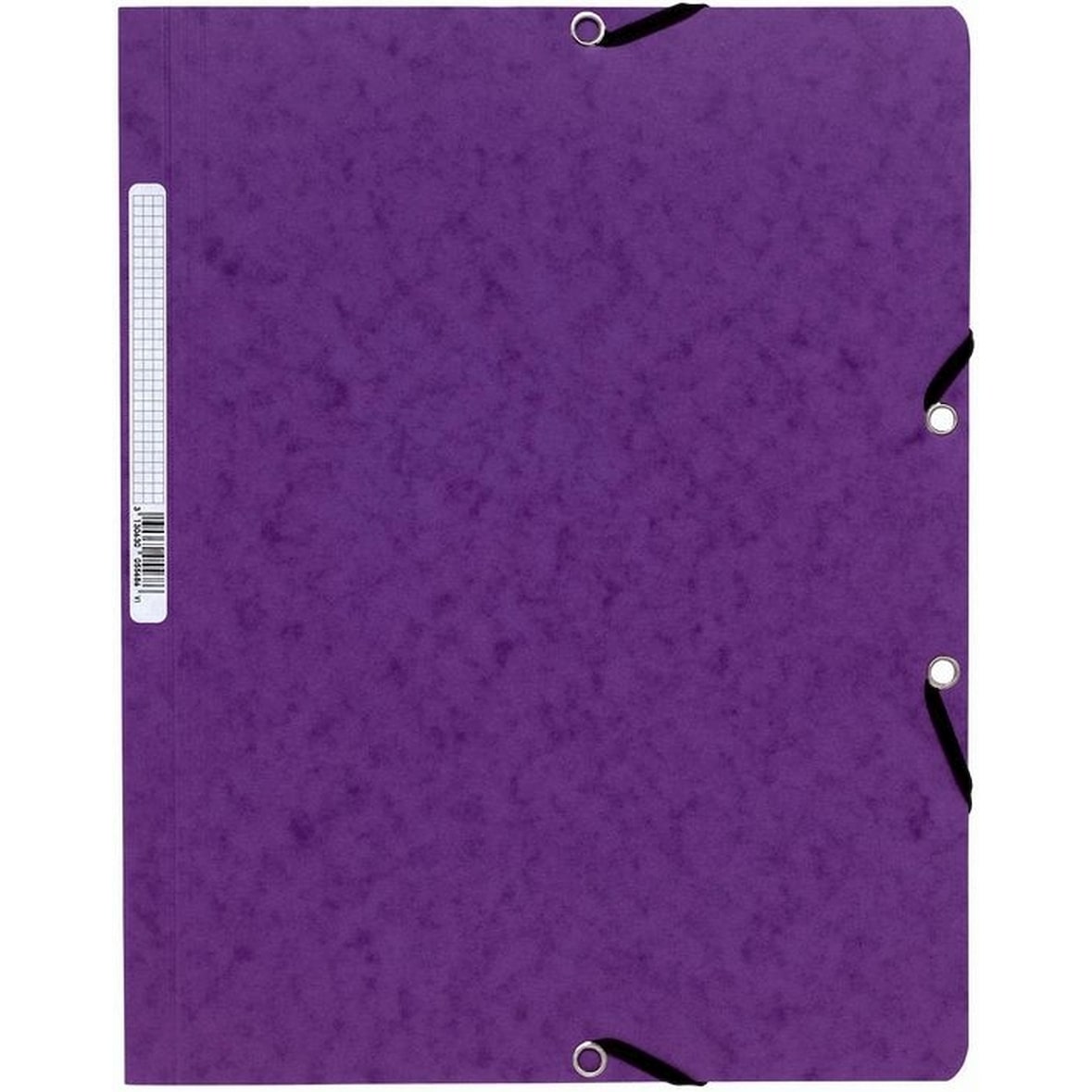 Exacompta Eckspannmappe aus Manila-Karton 400g/qm, für Format DIN A4