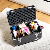 thumbnail of HMF 14801-02 Alu Transportkoffer, Aufbewahrungskoffer, individuelle Facheinteilung, 40 x 27,5 x 23,5 cm