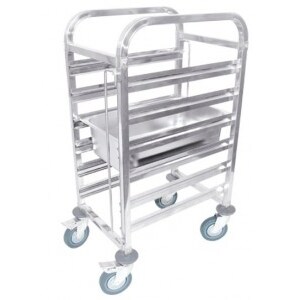 Carro bandejero Gastronorm 6 niveles