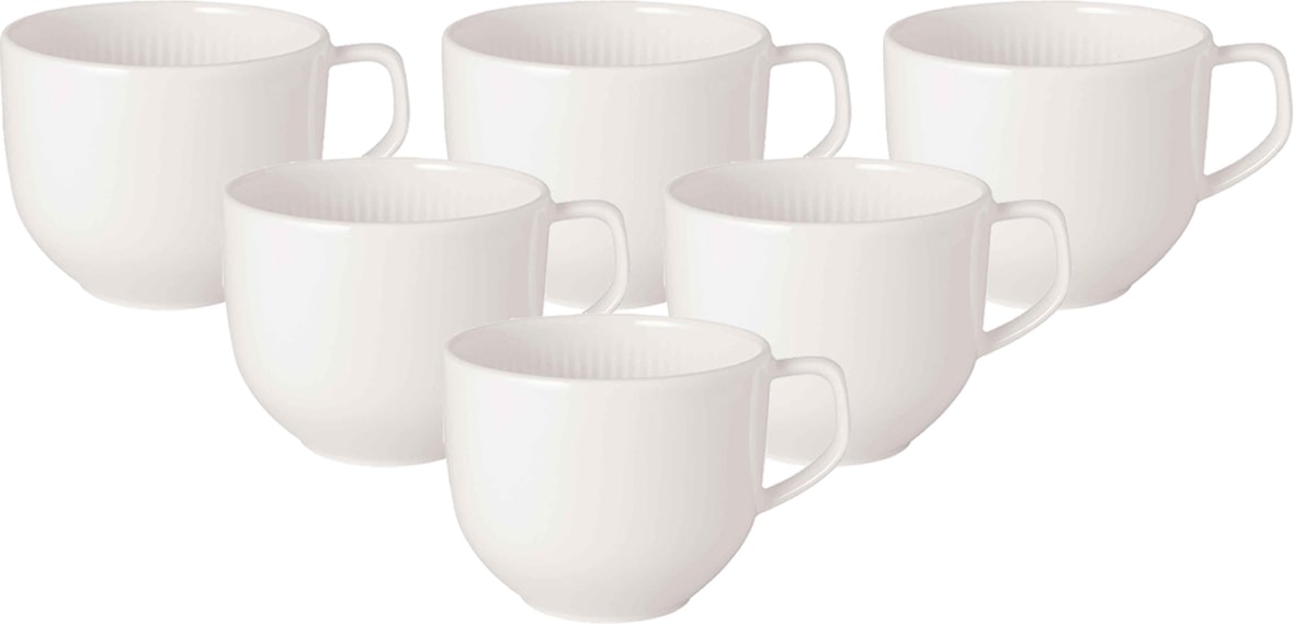 Villeroy & Boch Afina Kaffeetasse 150 ml 6er Set