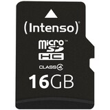 thumbnail of Intenso 16GB microSDHC Class 4 + SD-Adapter