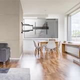 thumbnail of ONKRON Appendi TV a Muro per TV da 40-75 pollici, fino a 35 kg, Girevole e Inclinabile, VESA 400x400 mm, NP47-B Nero