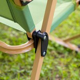 thumbnail of Aktive Silla plegable baja glamping verde acero