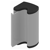 thumbnail of Fermeture Semi Automatique Alu Sorgho 80mm Ral9006 La Croisee Ds Ds6126 007