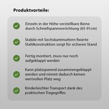 thumbnail of 4x Arbeitsböcke klappbar höhenverstellbar bis 91 cm Unterstellböcke Stützböcke Klappböcke