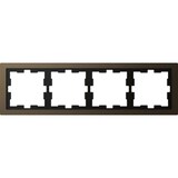 thumbnail of Merten Rahmen 4f.moccamet MEG4040-6552