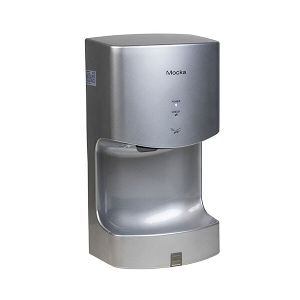 Medial international asciugamano elettrico in abs 165X250X470 mm di colore grigio metallizzato