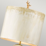 thumbnail of Piantana Contemporanea Trellis Acciaio Stucco Patinato Foglia Argento 1 Luce E27