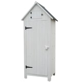 thumbnail of HABRITA Armoire Cabine De Rangement 0.41m² Blanc arm0805w