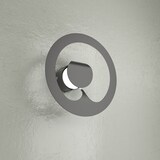 thumbnail of Applique Moderna Tonda Fuel 1 Luce In Metallo Nero Gx53