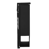 thumbnail of Caixa de correio HWC-B28, caixa de correio para montagem na parede Compartimento para jornais, revestido a pó ~ preto