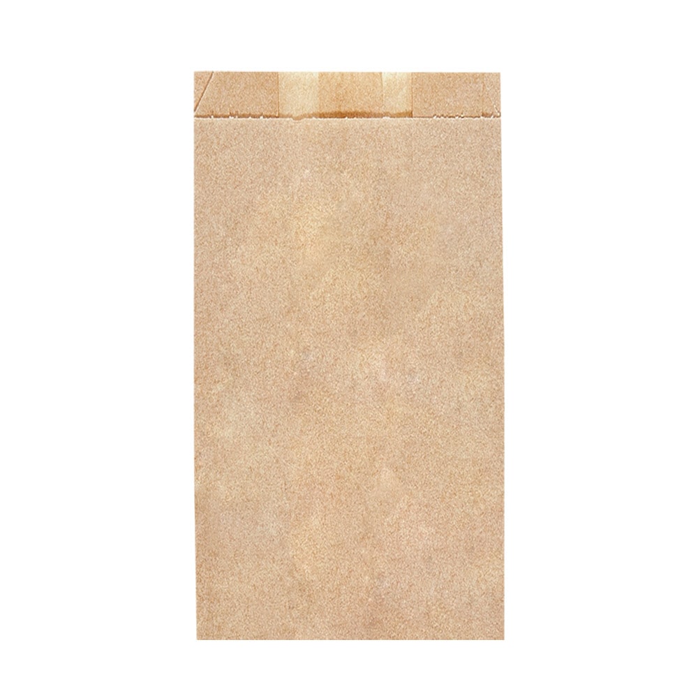 Garcia de Pou 500 Unità - Sacchetti Croissant 32 G/M2 12+5X22 Cm Naturale Kraft