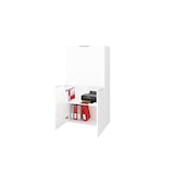 thumbnail of Web Furniture DALIA Scrivania Dritta Melaminico   Bianco Laccato