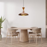 thumbnail of Bamyum Champion aus Holz Metall E27 Moderne Kupferfarben Hängelampe