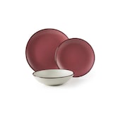 thumbnail of Excelsa servizio piatti 18 pezzi Pink Moon ceramica rosso