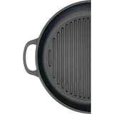 thumbnail of Grelha redonda de ferro fundido - ø 34 x 4 cm - Acessórios para churrasco - Placa para grelhar - Preto fosco