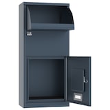 thumbnail of Profirst Paketbriefkasten/Paketbox DropGuard Zylinderschloss Anthrazit