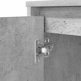 thumbnail of Scrivania grigio cemento 120x42x76 cm in derivati \u200b\u200bdel legno modello Vega Master Logic