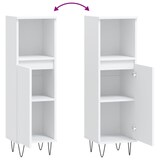 thumbnail of vidaXL Badschrank Weiß 30x30x100 cm Holzwerkstoff