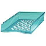 thumbnail of Bene Briefkorb, blau transparent, C4, stapelbar