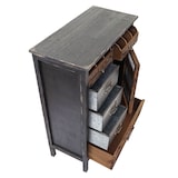 thumbnail of Apothekerkommode HWC-F34, Schubladenschrank, Tanne Holz massiv Vintage Shabby-Look 90x65x32cm