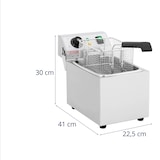 thumbnail of Royal Catering - Elektro-Friteuse - 8 Liter - 230 V