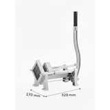 thumbnail of Cortador de batatas manual em alumínio com lâminas de aço inoxidável 120 x 320 x 170 mm | Gasfrit