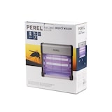 thumbnail of Destructor de insectos, electricidad, cuadrícula 2800 V, bandeja de colección extraíble, 30 m², metal