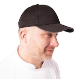 thumbnail of Gastronoble Baseballcap Chef Works Cool Vent schwarz grau