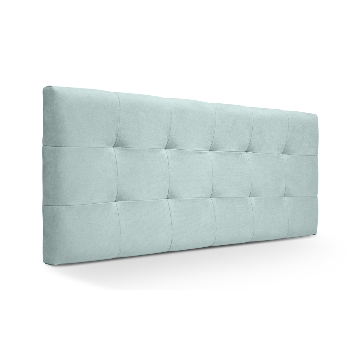 Cabecero De Cama San Francisco SUEÑOSZZZ Cabecero Para Camas De 135 (145 x 57 cm) Tapizado En Tela Verde Agua
