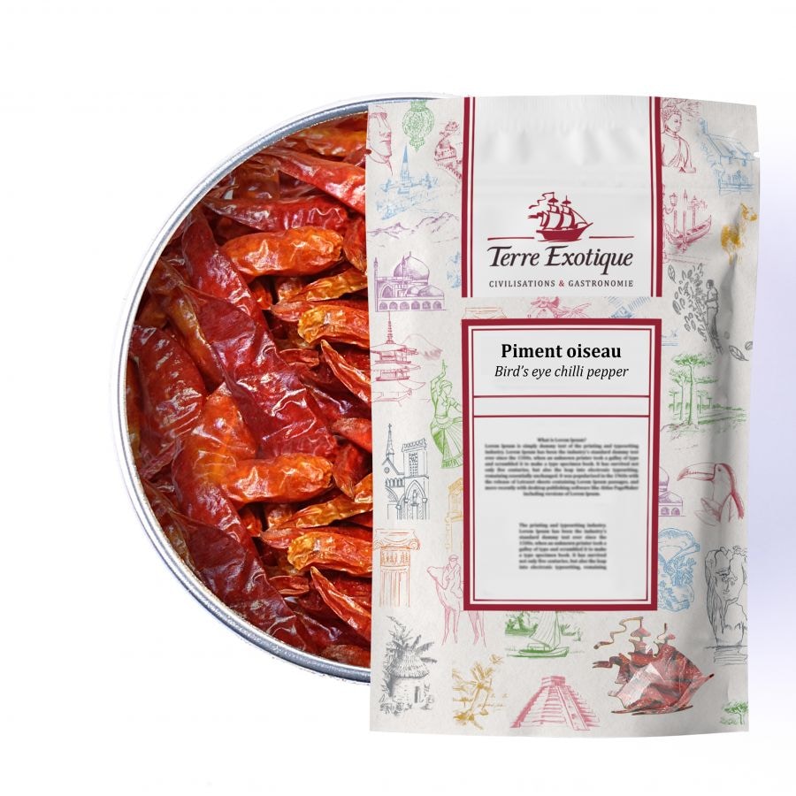 TERRE EXOTIQUE Piment oiseau 250 g Terre Exotique