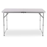 thumbnail of Klapptisch, 3-fach höhenverstellbar, klappbar, Falttisch 120 x 60 cm, Weiß, Raburg Lukas