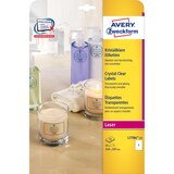 thumbnail of AVERY Zweckform Crystal Clear Etiketten, 210 x 297 mm