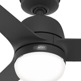 thumbnail of Outdoor Deckenventilator Seawave Schwarz mit Licht 132