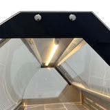 thumbnail of Gasfrit – Fleischtheke Schwarz – 1500 x 1050 x 1200 mm – Statische Kühlung – Gebogenes Glas