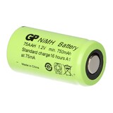 thumbnail of 10x GP GP75AAH Akku 2/3AA Mignon NiMH Akku 1,2V 750mAh