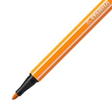 thumbnail of STABILO Fasermaler Pen 68/54 M 1mm Rundspitze orange