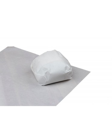 Caja 6000 Hojas Papel Antigrasa Blanco 15x20cm