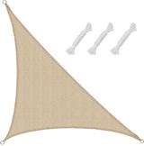 thumbnail of Toldo UV HDPE 3,6x3,6x5,1 Vela Protección Solar Triangular Techo Balcón beige