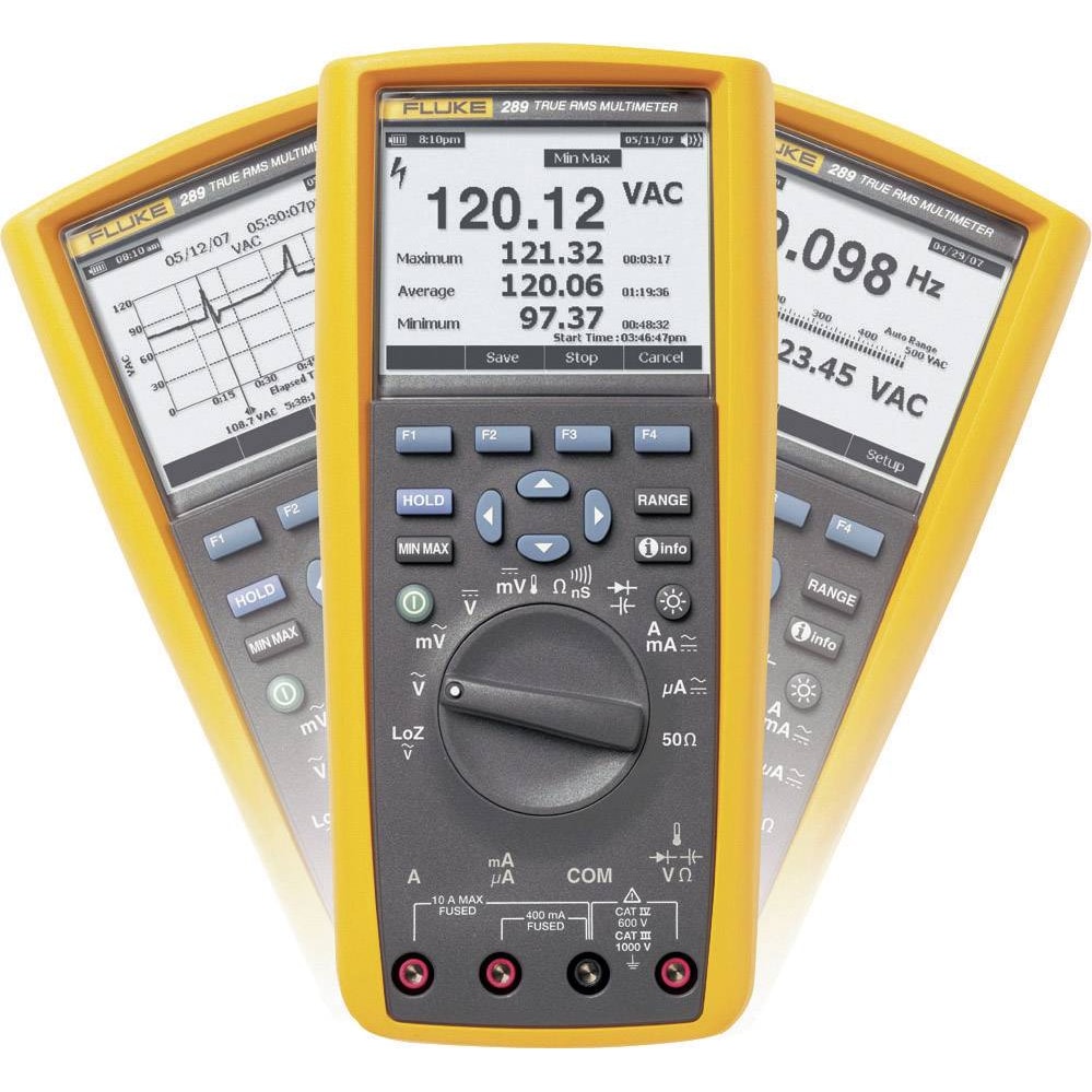 Fluke 289/EUR Hand-Multimeter digital Grafik-Display, Datenlogger CAT III 1000 V, CAT IV 600 3947801