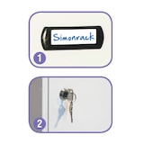 thumbnail of SimonRack Armário Vestiário Metálico 5 Portas com Chave, 1800x300x500 mm Cinza - Simonlocker