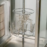 thumbnail of Romux® Rôtissoire Professionnelle Électrique Verticale pour 12 Poulets 67x55 cm en Acier Inoxydable avec 1 Broche | Température 300°C - 7500 W