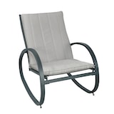 thumbnail of SVITA EIBY DELUXE Schommelstoel Schommelstoel Outdoor Armleuning Stopper Bekleding Lichtgrijs