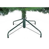 thumbnail of Tarrington House Kerstboom, metaal / PVC, Ø 110 x 210 cm, inklapbaar, groene en witte toppen met dennenappels